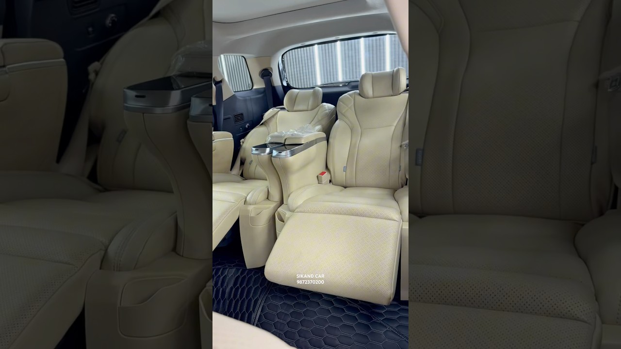 Recliner Seats 💺 #automobile #mahaindrathar #4x4india #luxury #cars