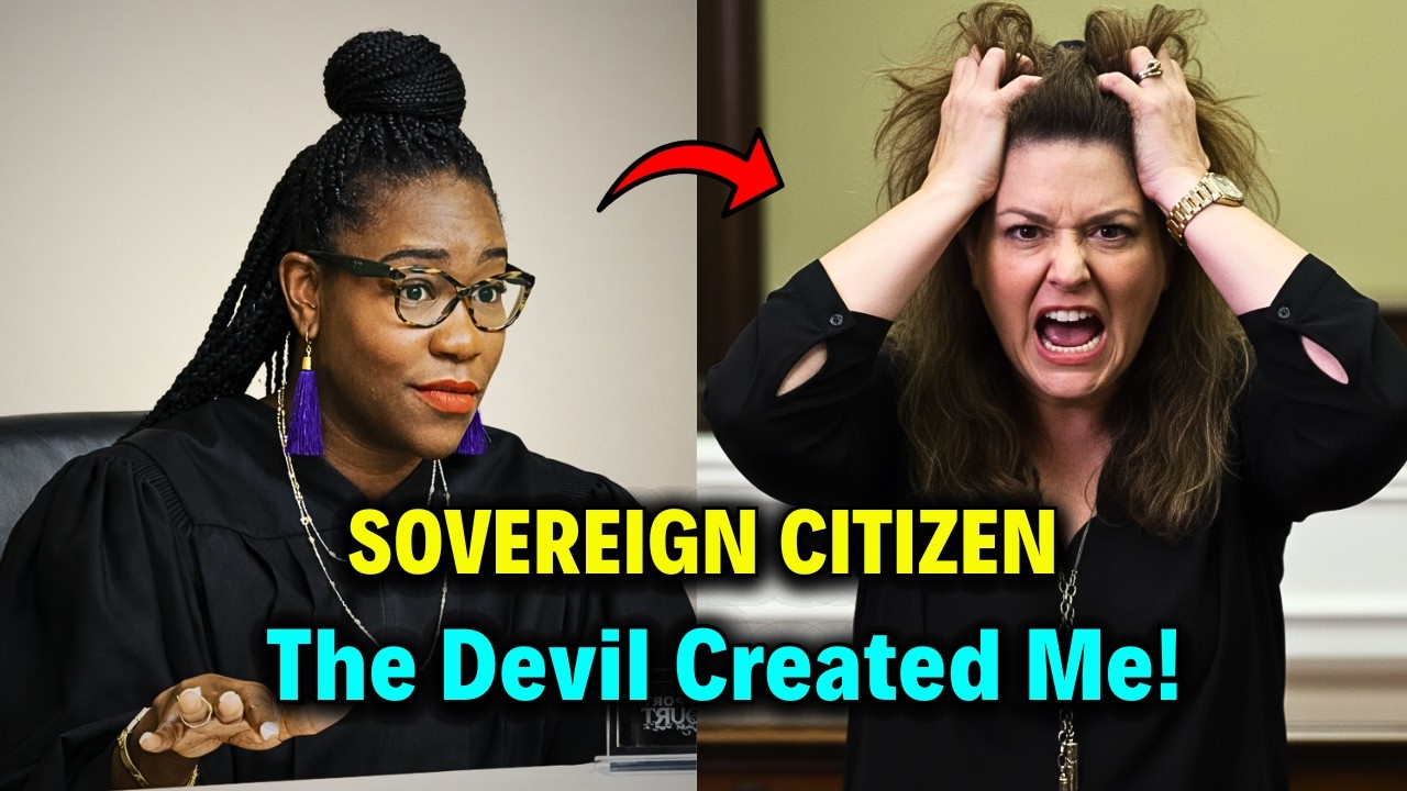 Sovereign Citizen Explodes in Court 🔥— Judge CALMLY Ends the Drama