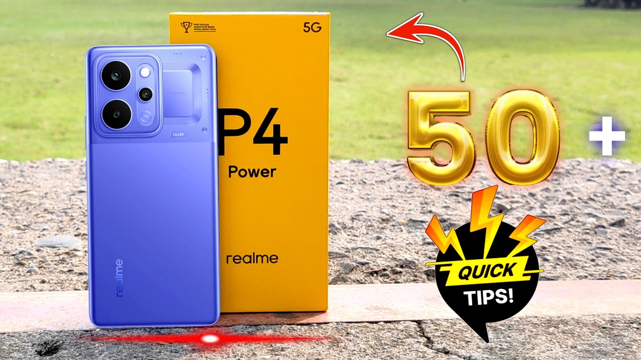 realme P4 Power Tips & Tricks, AI & Hidden Features | 10000mAh Battery Mobile 