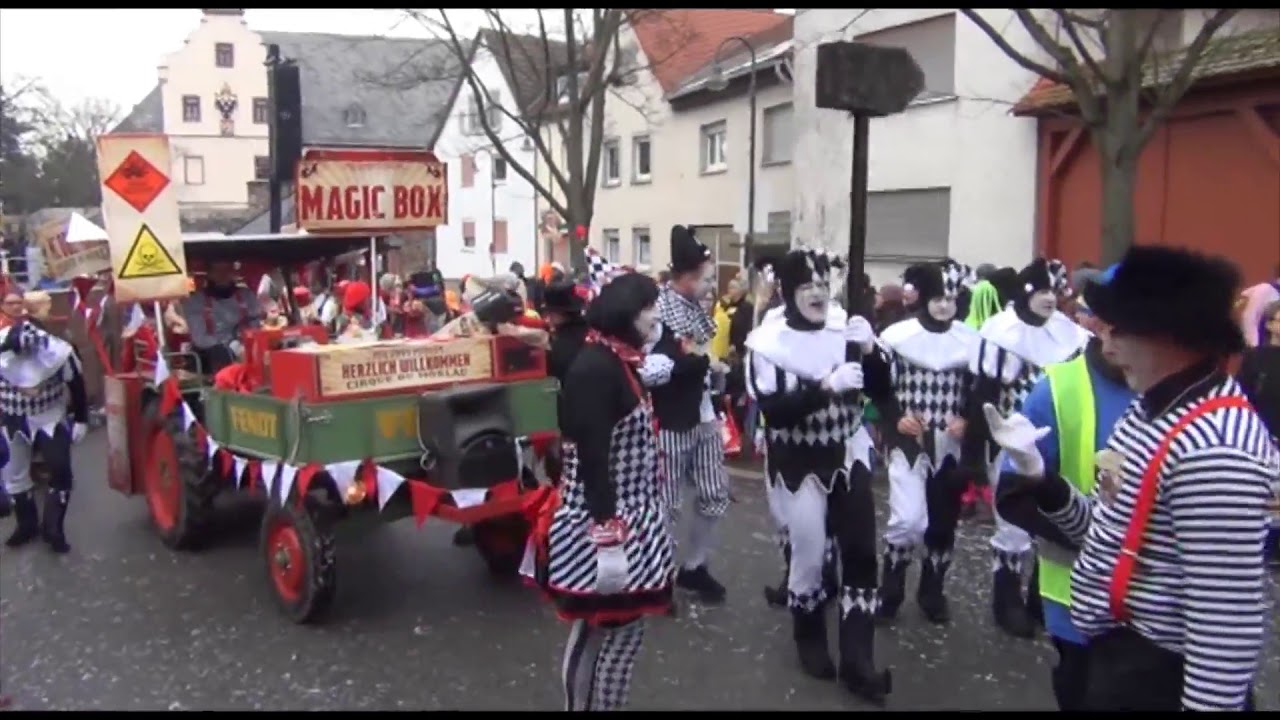 Der Fastnachtszug 2018 in Ober-M&ouml;rlen