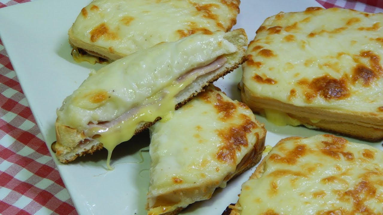 Cómo hacer unos sandwich Croque-monsieur muy jugosos y fáciles