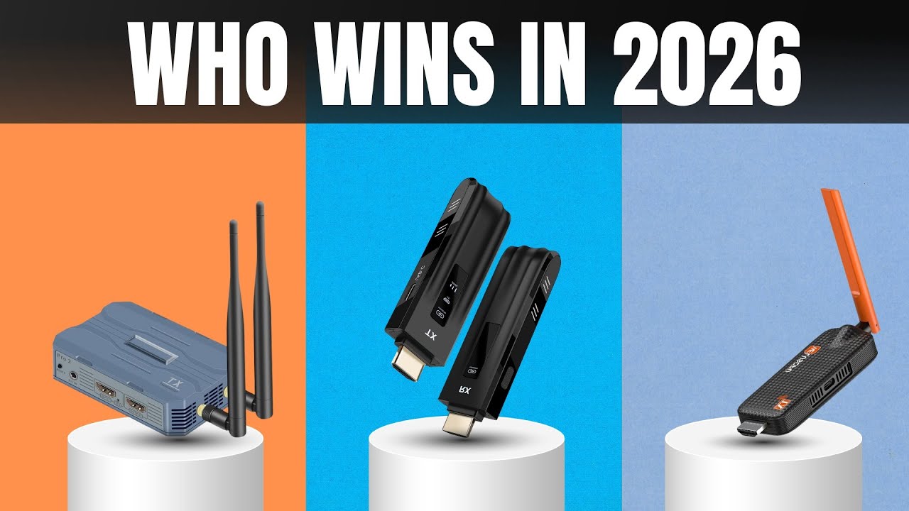 Wireless HDMI Transmitter & Receiver TOP 5: From Simple to PRO (250m Range!)
