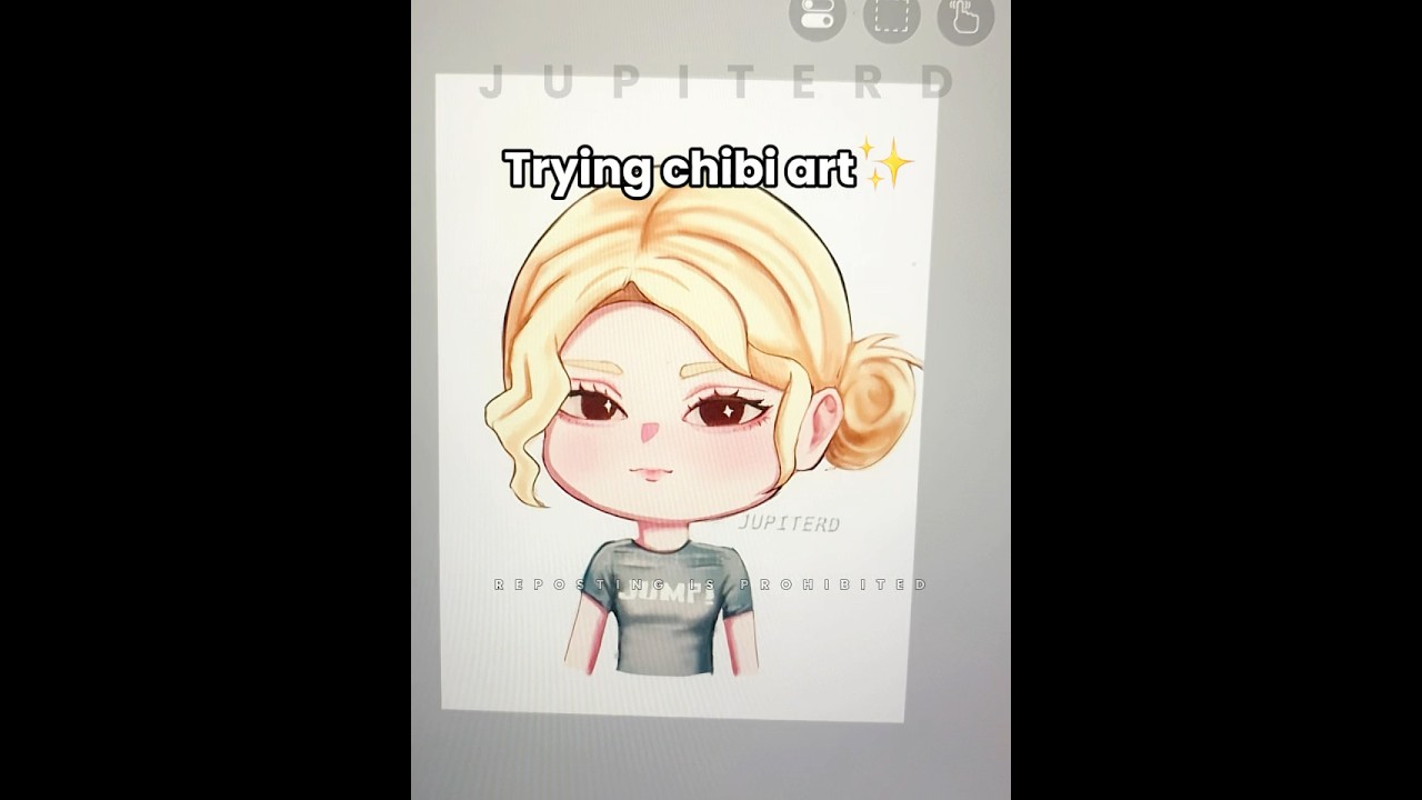 Ros&eacute; Chibi Art | BLACKPINK Fanart #art #ros&eacute;