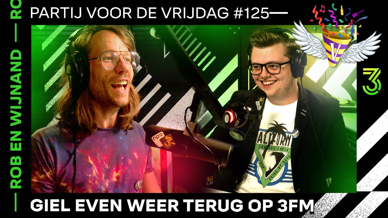 GIEL BEELEN IN DE STUDIO // Partij voor de Vrijdag 🎉 - #125