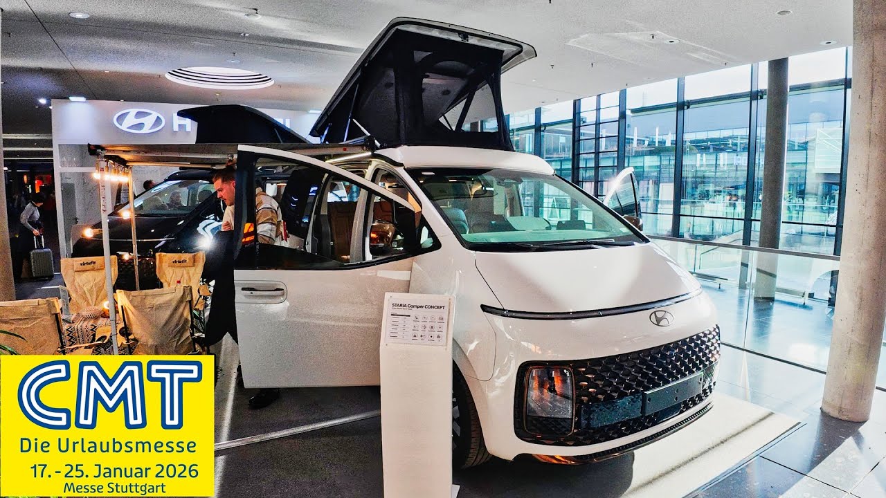 HYUNDAI STARIA CAMPER CONCEPT 2026 CMT STUTTGART 2026