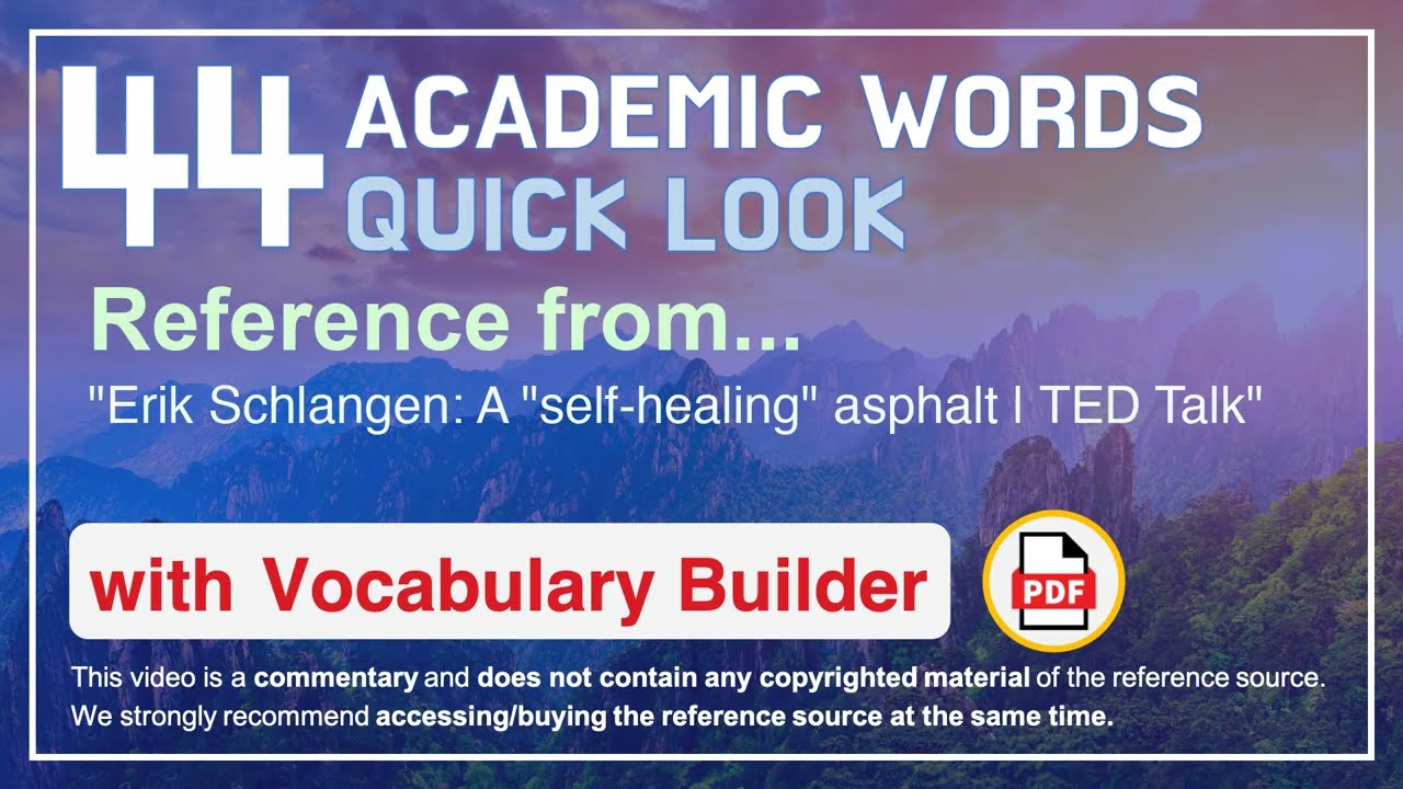 44 Academic Words Quick Look Ref from 