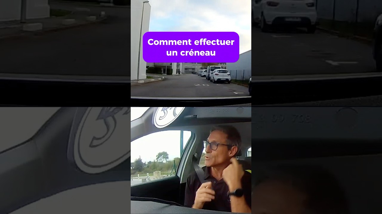 La meilleure m&eacute;thode pour faire un bon cr&eacute;neau 🚘 #permis #conseils #creneau  #conseilsauto