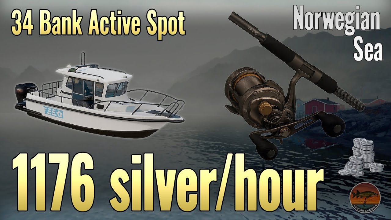 ⚓ Catch & Profit at 34 Bank 🎣 | RF4 Norwegian Sea Pilker Setup + Map & Tips