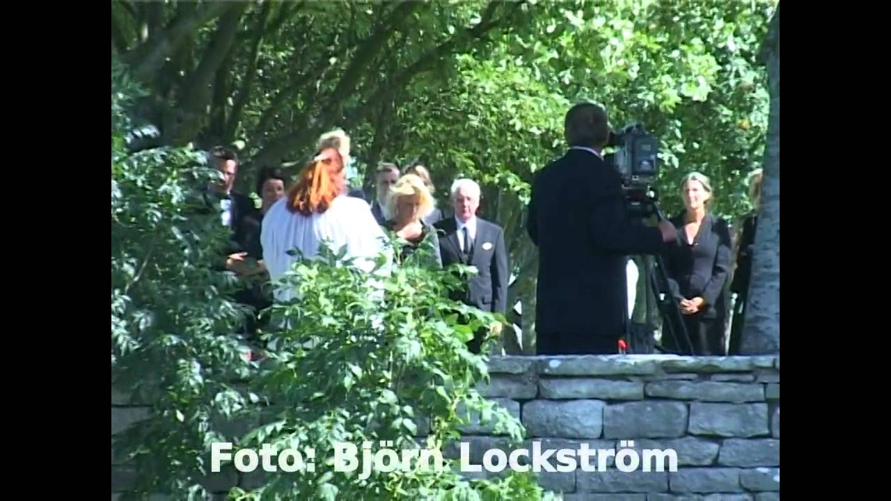 Ingmar Bergmans begravning 2007-08-18