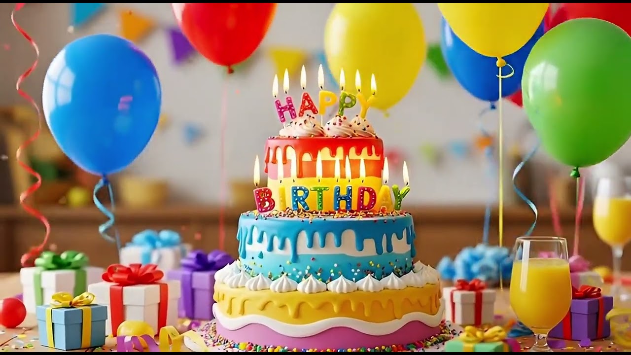 🎉 A special happy birthday song to celebrate someone you love 🎂
