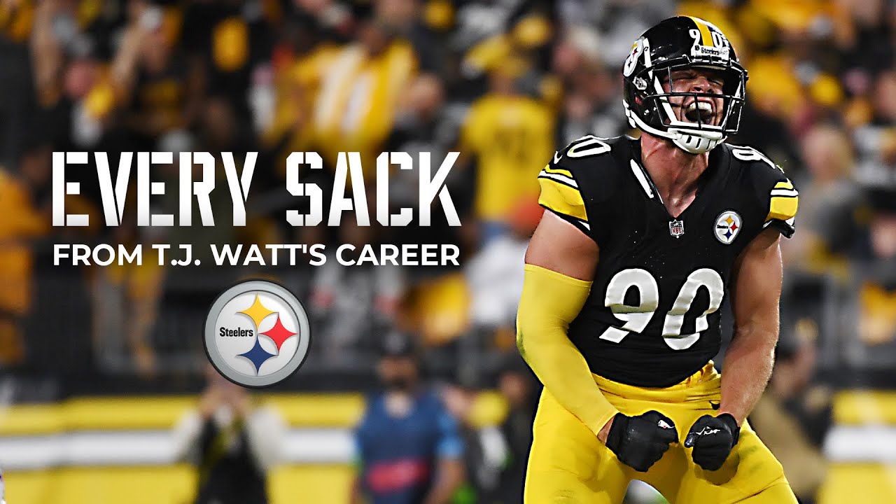 All 81.5 sacks from T.J. Watt's career | Pittsburgh Steelers