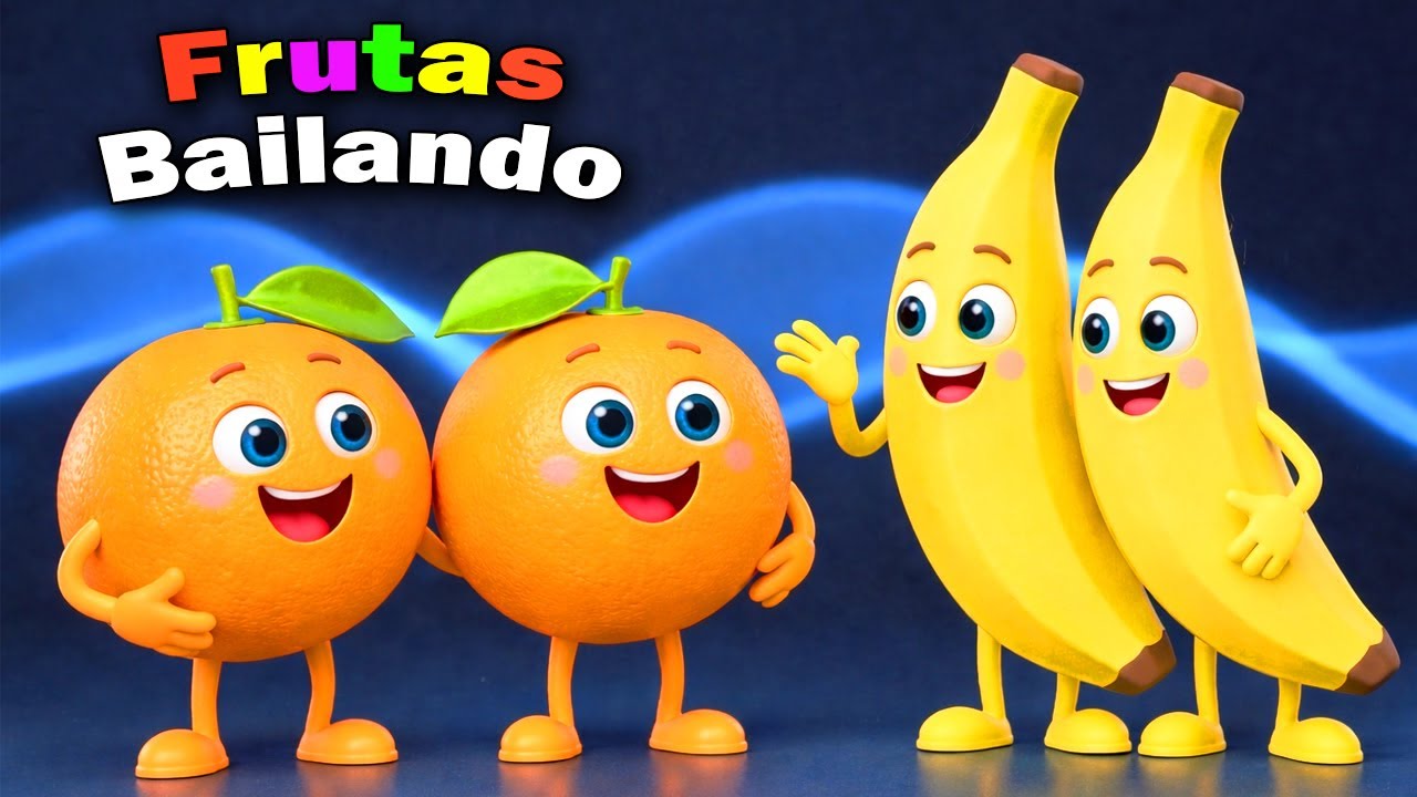 Frutas Bailando 🍊🍌 | Naranja Banana 🎶 | Canciones Infantiles