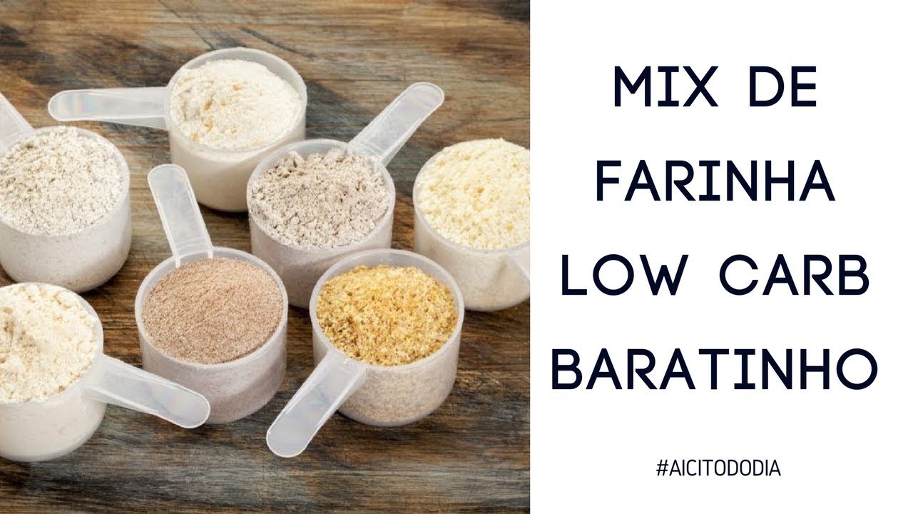 Mix de Farinha Low Carb Baratinha