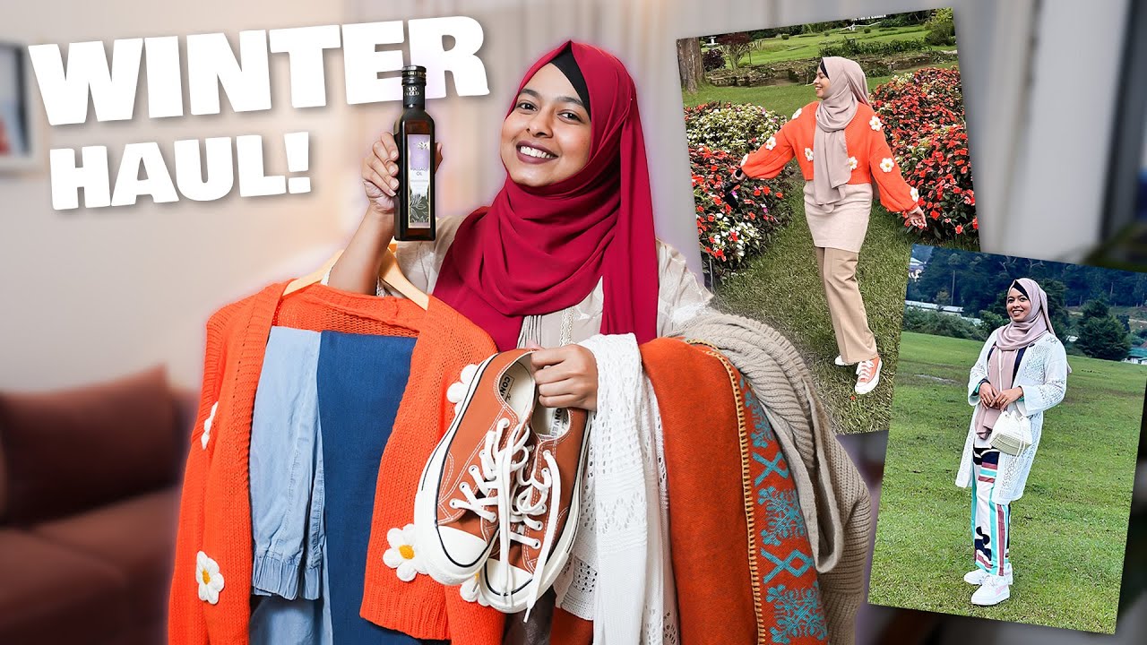 Winter Shopping Haul (Skincare + Shoes + Jackets & More!) | FAIZA
