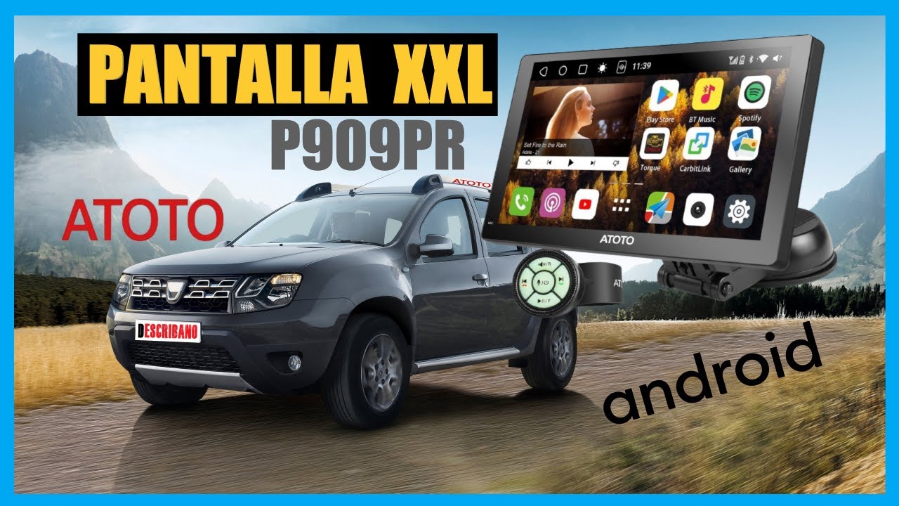 Radio Coche con Pantalla QLED CARPLAY Android Auto UNBOXING ATOTO P909PR -  @ATOTO_Official