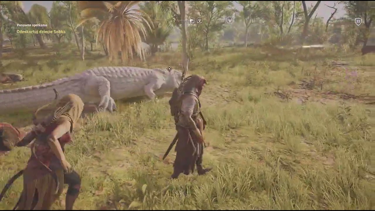 Assassin's Creed Origins_ochrona krokodyla
