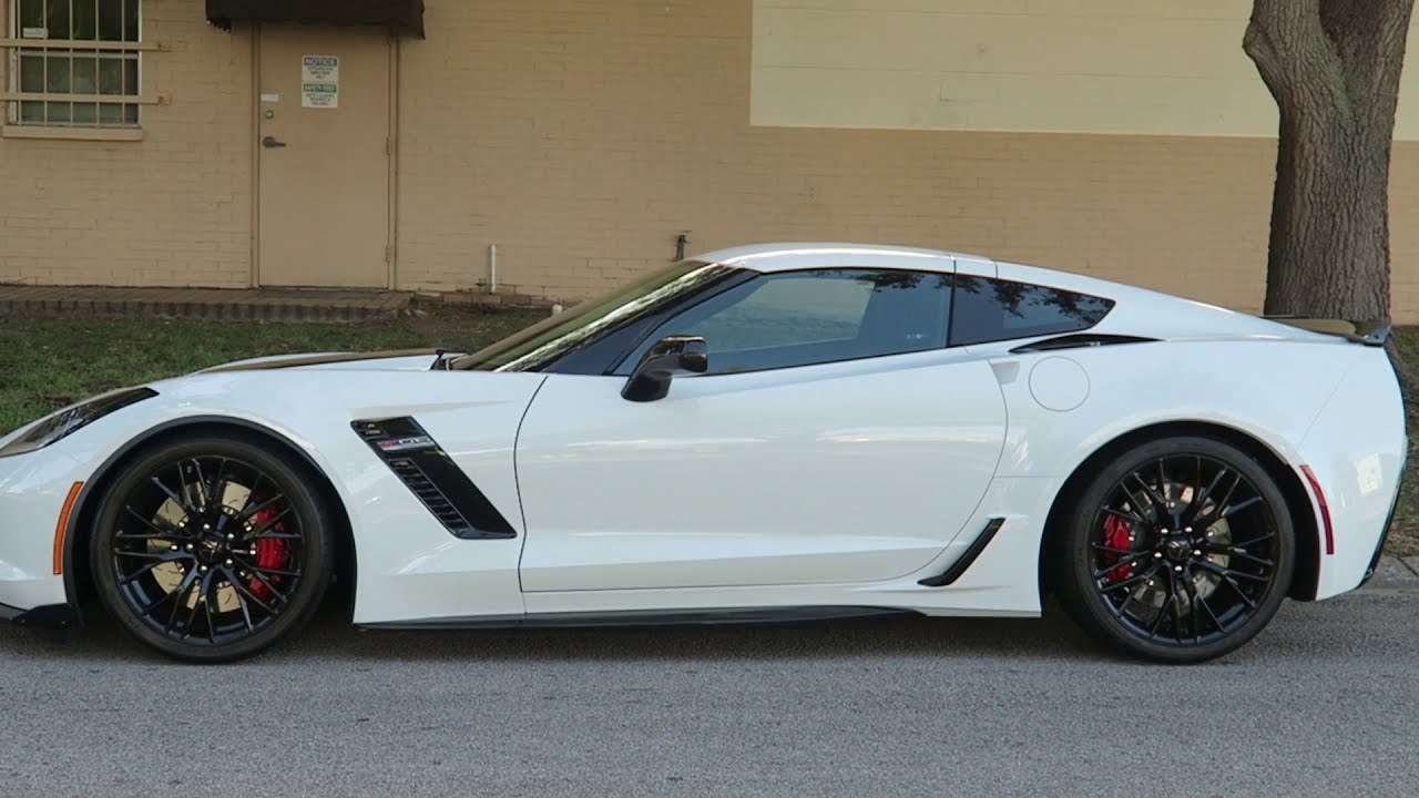 2019 Z06 Lowering on stock bolts , spoiler , wheels