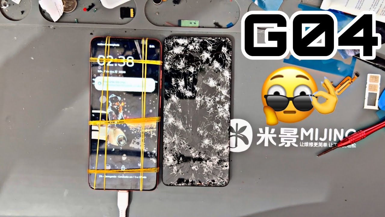 Troca de Tela com Aro no Moto G04 – Passo a Passo Rápido e Fácil!