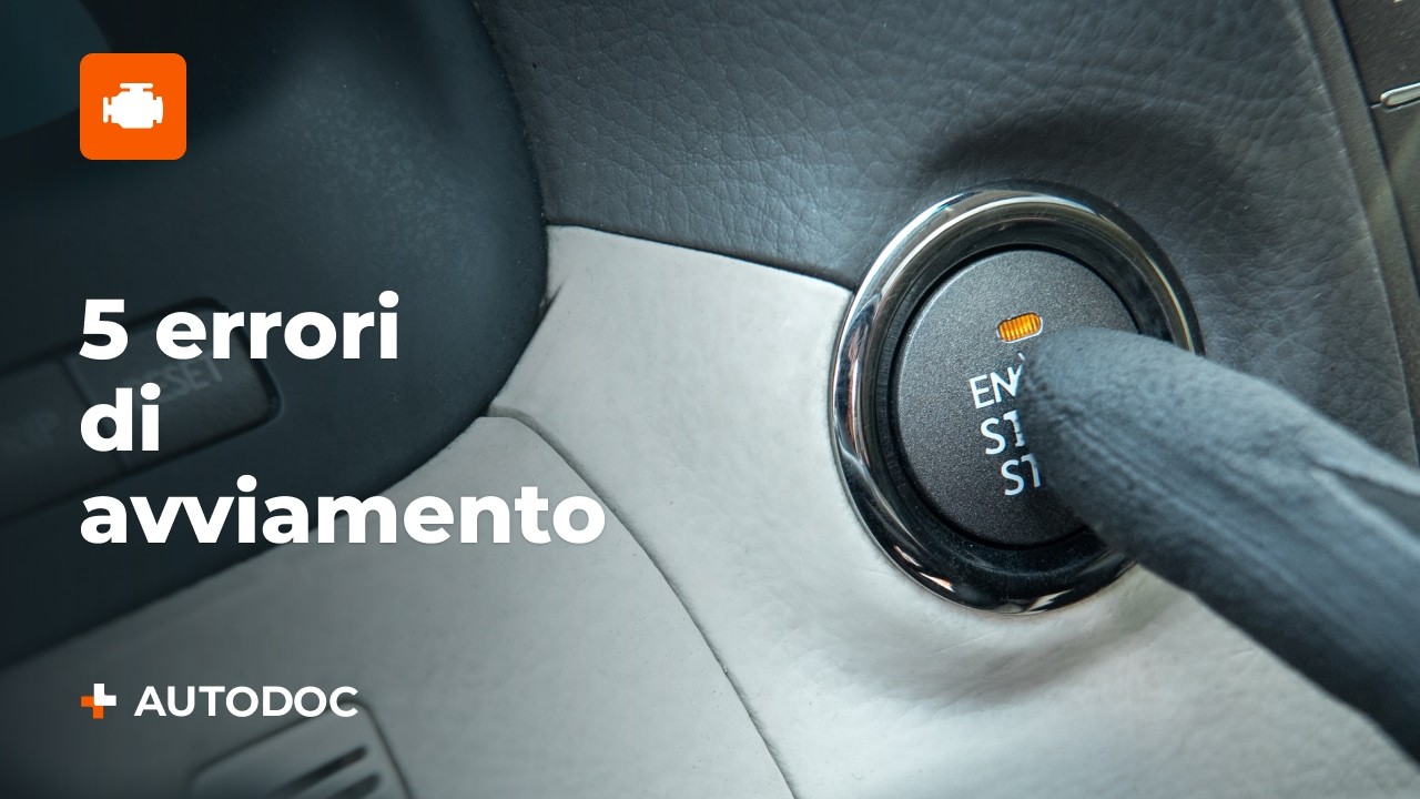 Avviamento a freddo | 5 errori che rovinano la tua auto