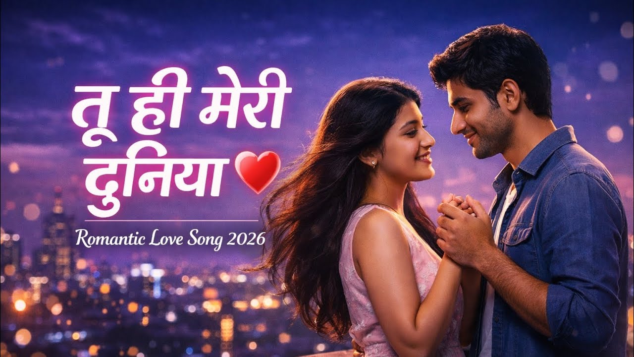 #song तू ही मेरी दुनिया ❤️ | Most Romantic Hindi Love Song 2026 | Heart Touching Melody
