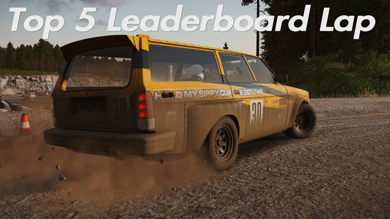 [Top 5] Wreckfest Sandstone Raceway Short Reverse Leaderboard Lap