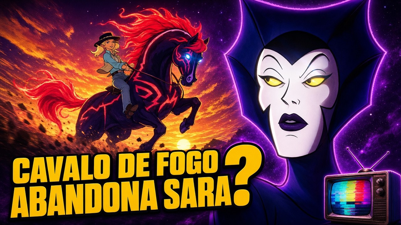 COMO TERMINOU O DESENHO CAVALO DE FOGO❓