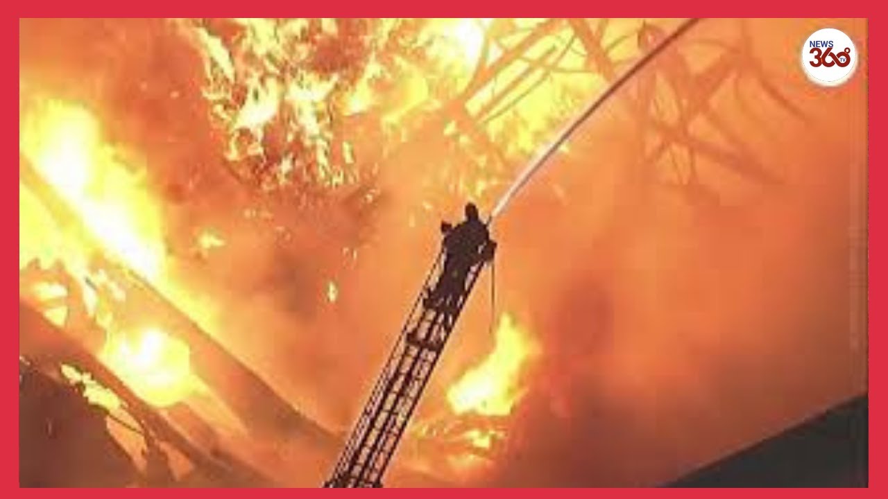 Commercial complex ABLAZE in Los Angeles- News 360 Tv