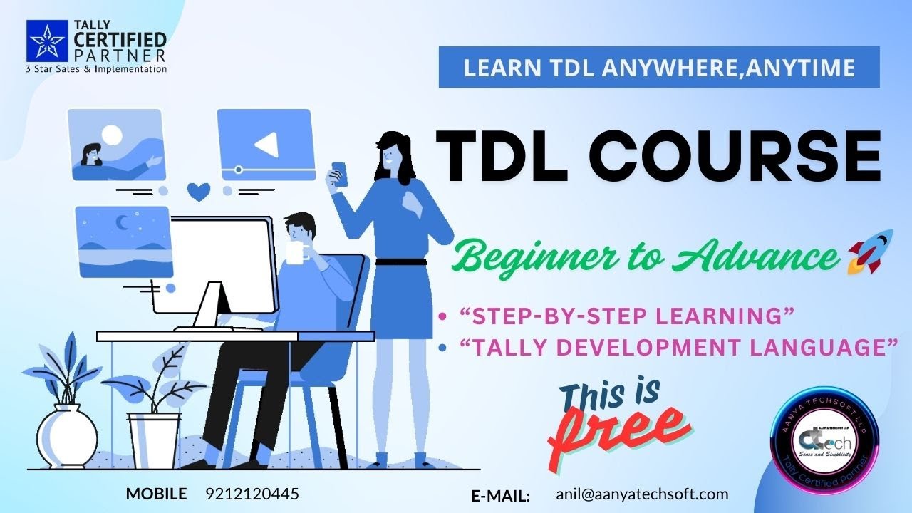 Basic TDL (Tally Definition Language) Chapter -1