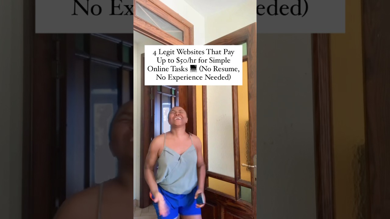4 WEBSITES THAT PAYS UP TO $50/HR FOR SIMPLE TASKS ONLINE