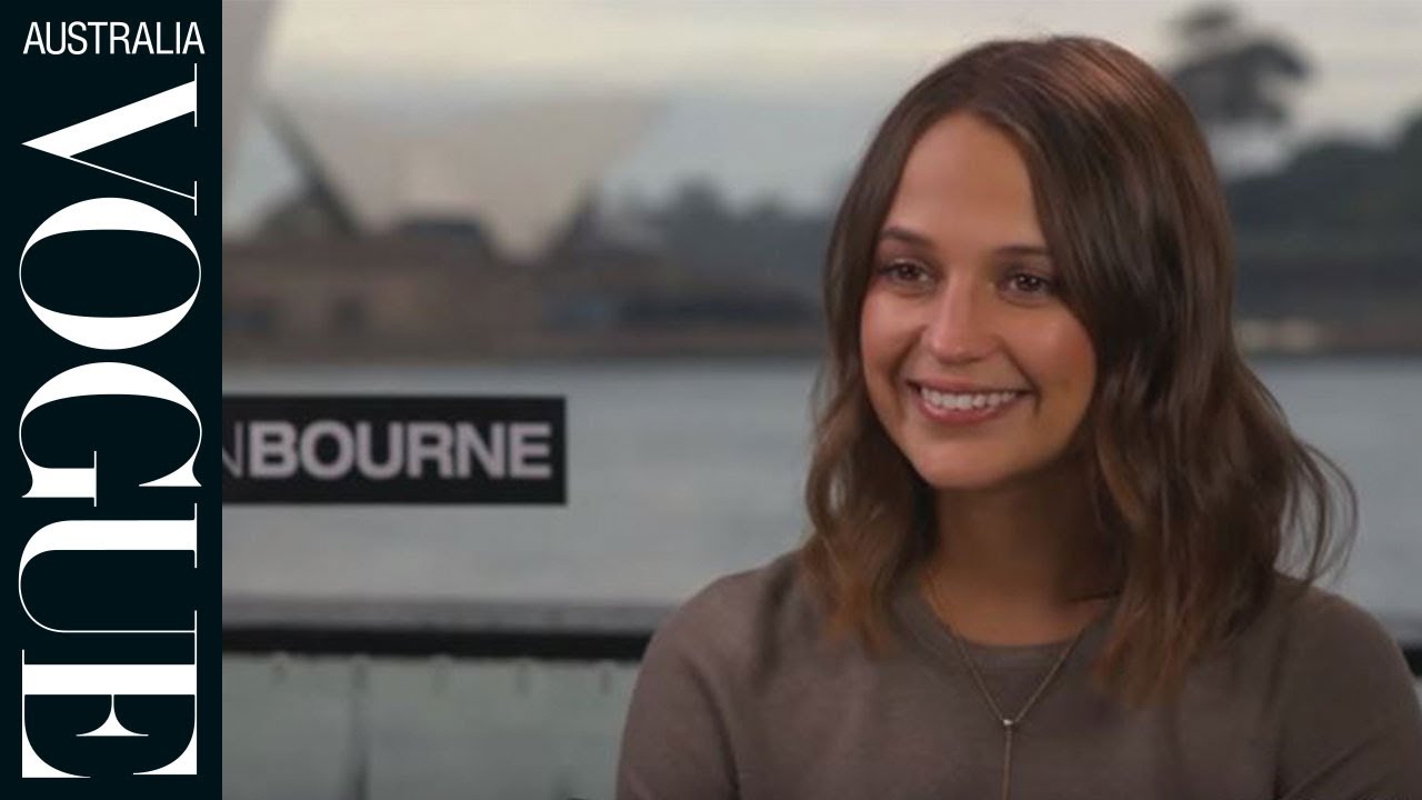 Alicia Vikander talks to Vogue Australia