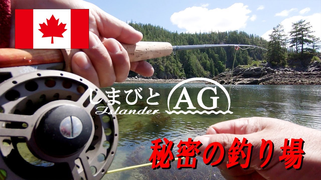 【カナダ田舎暮らし】フライフィッシング、隠された未知の浜辺にシ－ランカットスロート鱒を狙う | コースタルカットスロートトラウトのストリーマーフィッシング