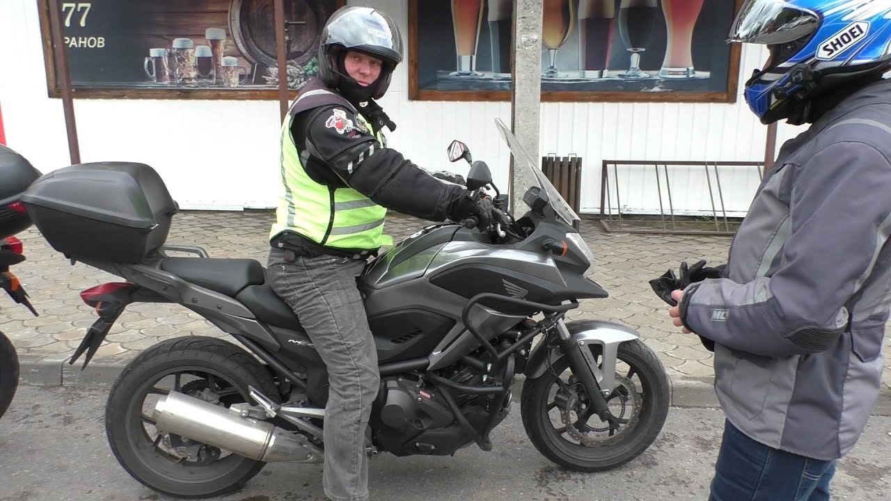 Honda NC 750, разговоры мотоциклистов