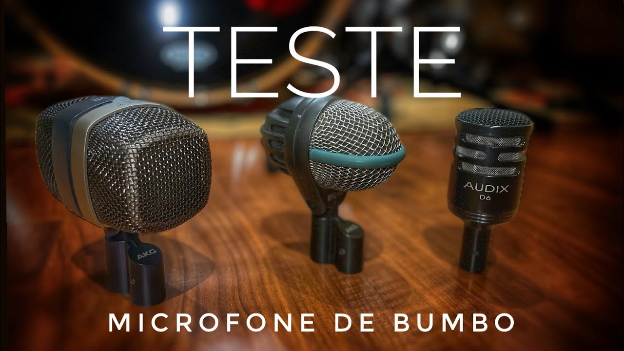 TEST - microfone de Bumbo - D12 / D112 / D6