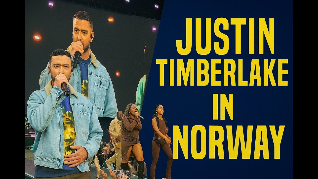 Justin Timberlake's Full Concert Live in Trondheim Norway, June 12th 2025 8K Quality