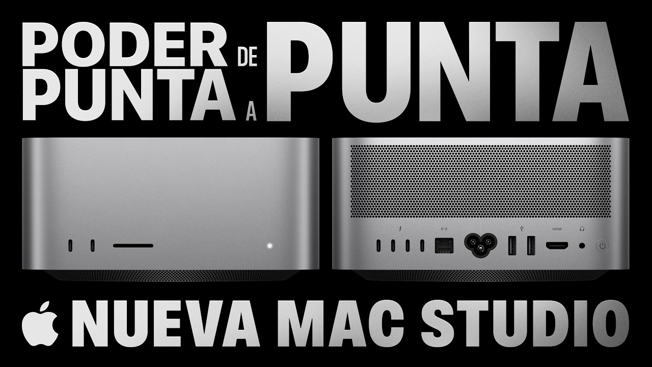 Nueva Mac Studio con los chips M5 Max y M5 Ultra