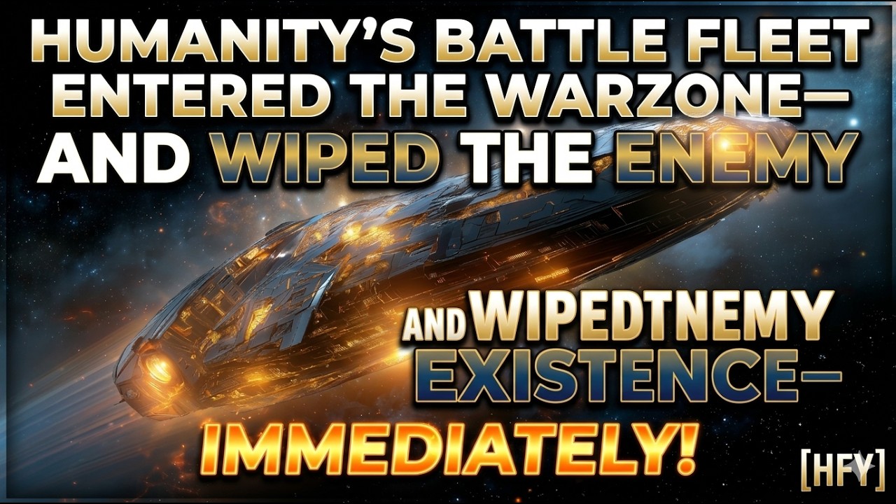 Humanity’s Battle Fleet Entered The Warzone—And Wiped The Enemy From Existence—Immediately! | HFY