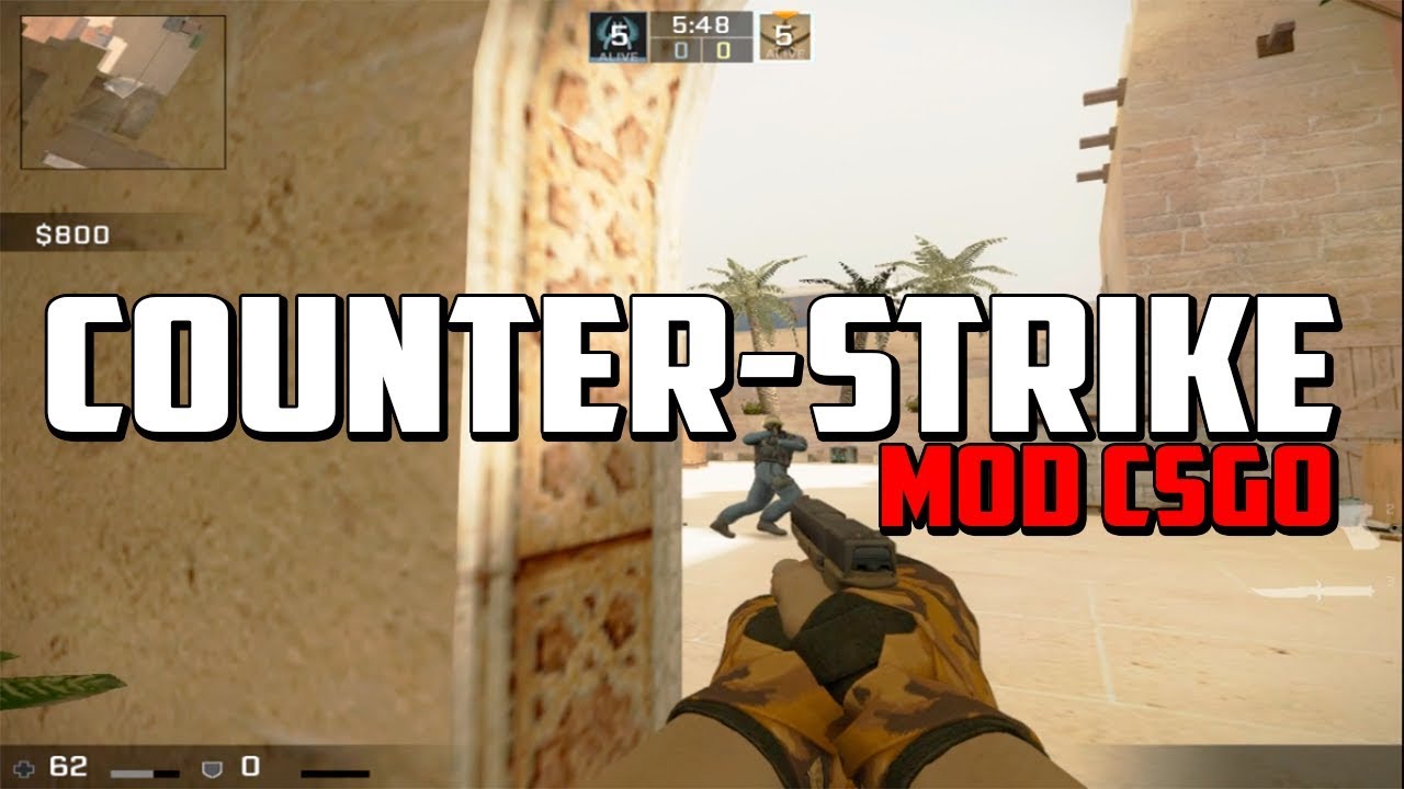 MI COUNTER STRIKE 1.6 MODIFICADO | MOD CSGO COMPLETO ♥