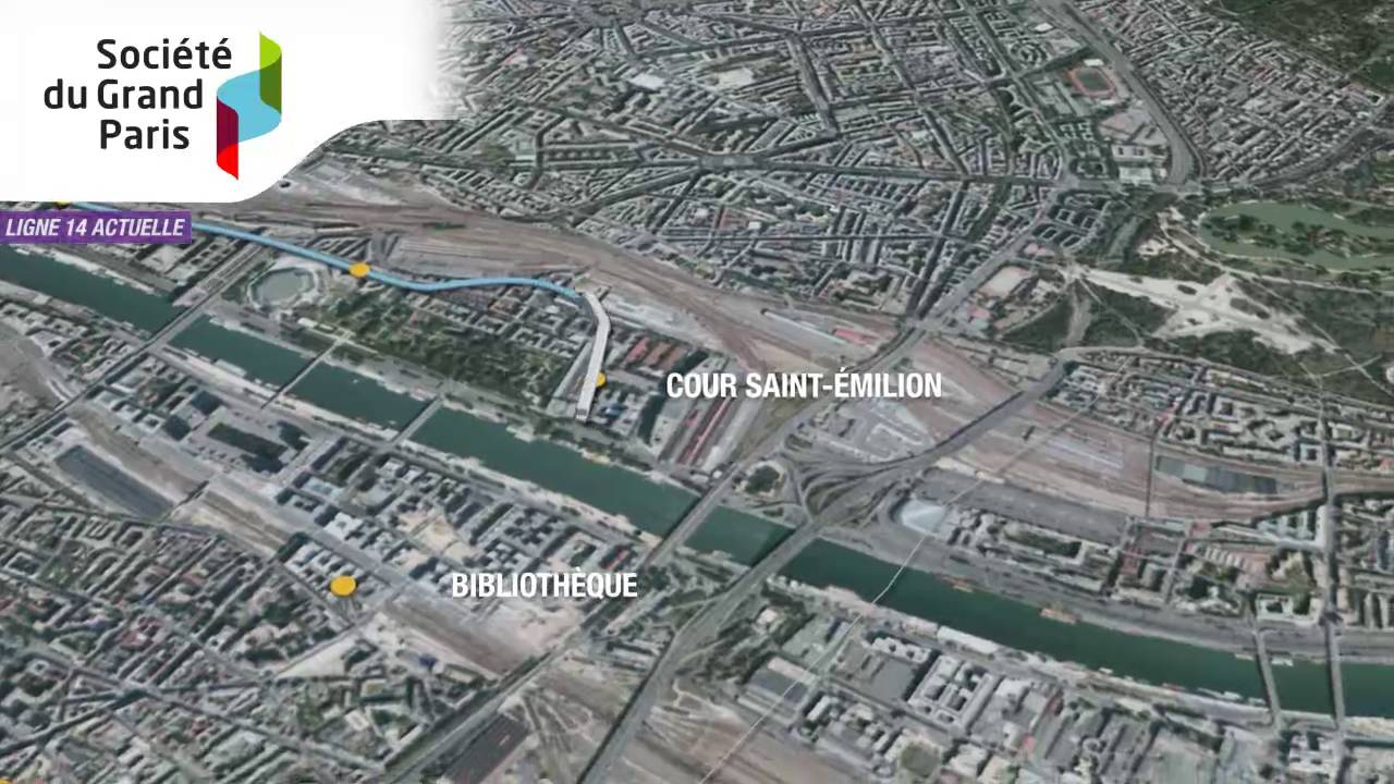 Extensions de la Ligne 14 : de Saint-Denis Pleyel à l'Aéroport d'Orly