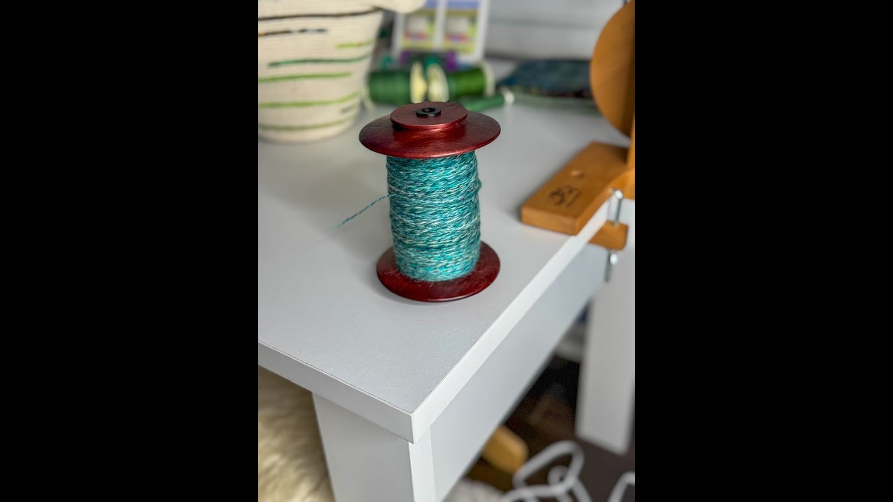How To Spin Opposing 3-ply Sock Yarn From My “Frozen” Hackle Blend