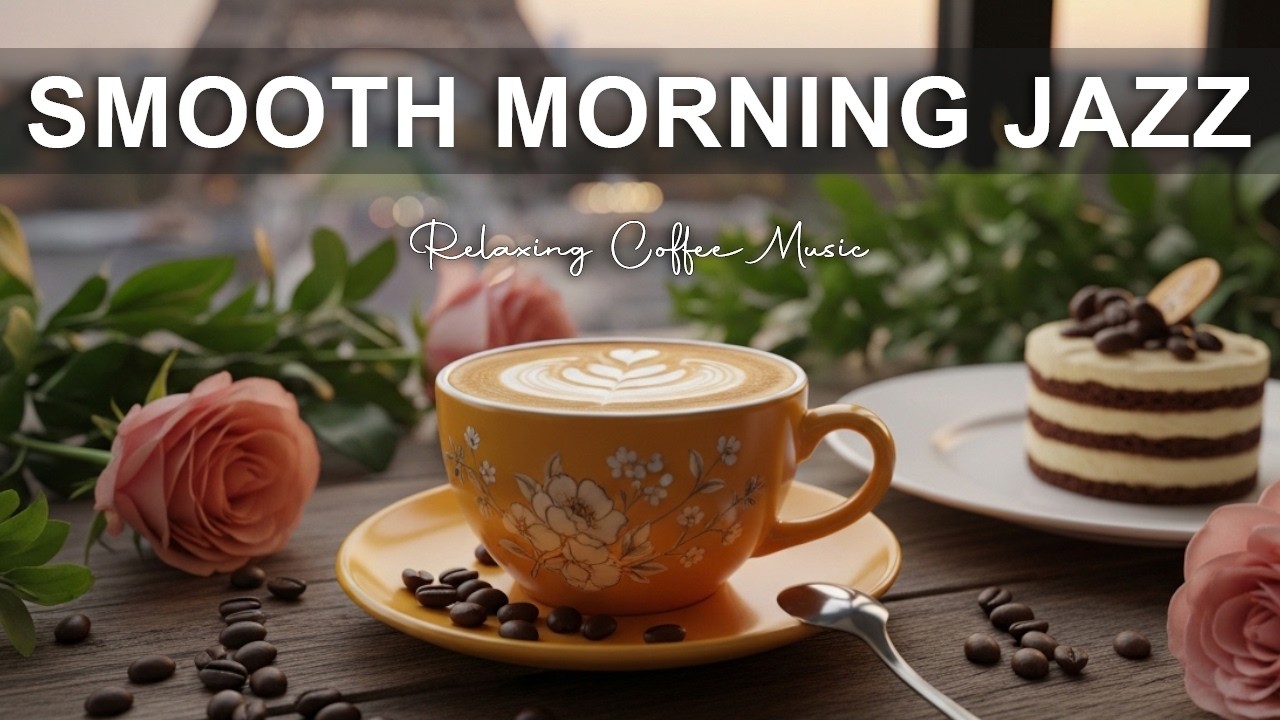 Smooth Morning Jazz ☕ Positive Bossa Nova background for Great Moods, Stress Relief & Relaxing