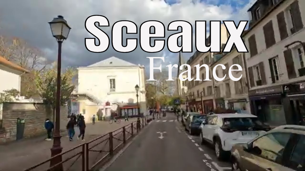 Sceaux drive 4k - Driving- French region
