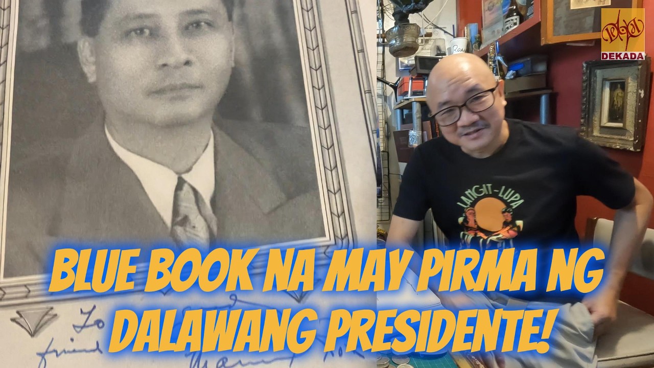 Blue Book na May Pirma ng Dalawang Presidente! Galing sa Book Sale! Dekada Collectibles Show S3 E27