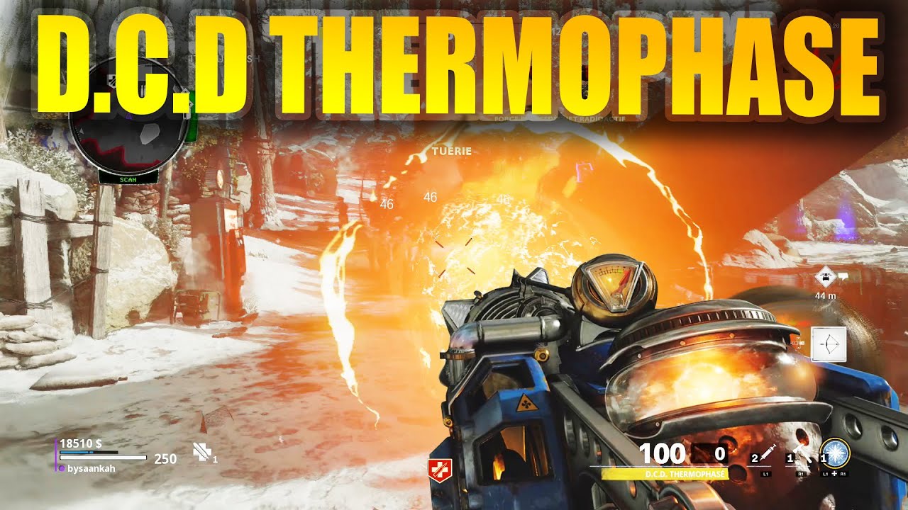 *D.C.D THERMOPHASE* ARME SECRETE AMELIOREE SUR LA MAP 