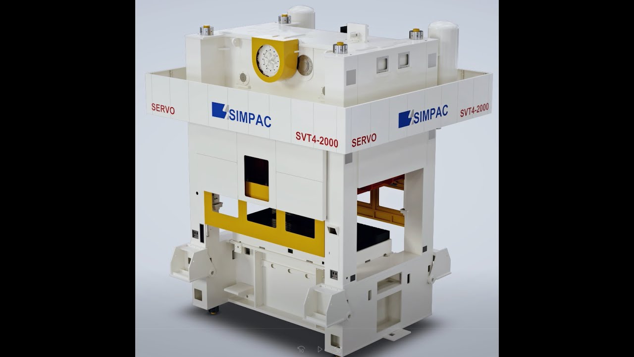 The next generation transfer servo press SVT4-2000 [HD ver]