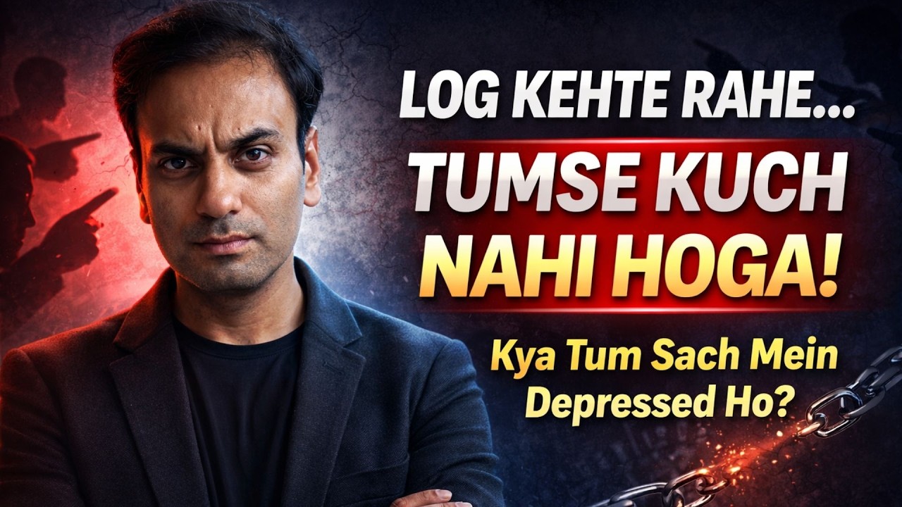 तुमसे कुछ नहीं होगा!  क्या आप सच में Depressed हैं या सिर्फ Conditioned