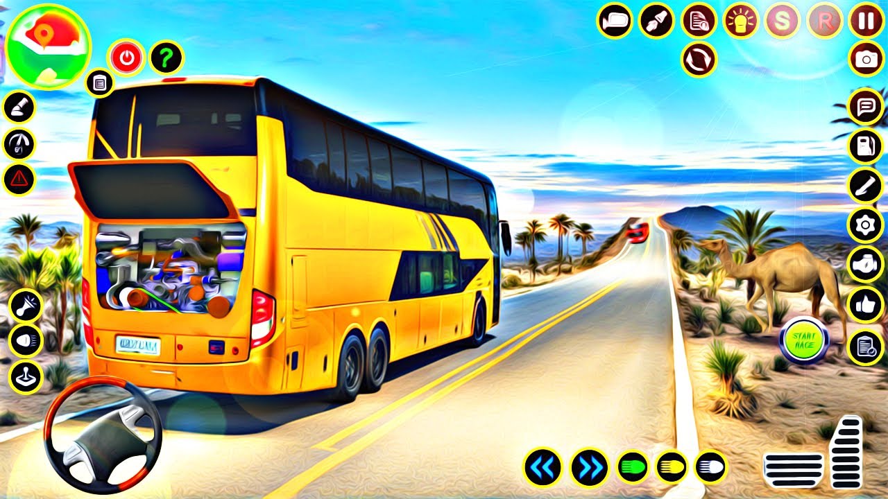 🚌 BUS VEHICLE DRIVING MASTER 3D - Experience the Thrill of the Road! - Android Gameplay #1