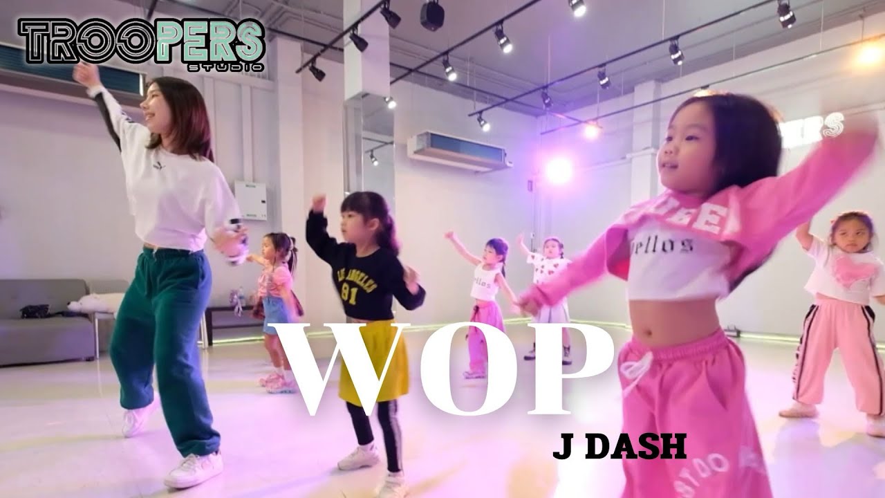 &ldquo; WOP &ldquo; | J Dash | Kids dance class 4-7 Year old | Tiktok hit | BY TROOPERS STUDIO