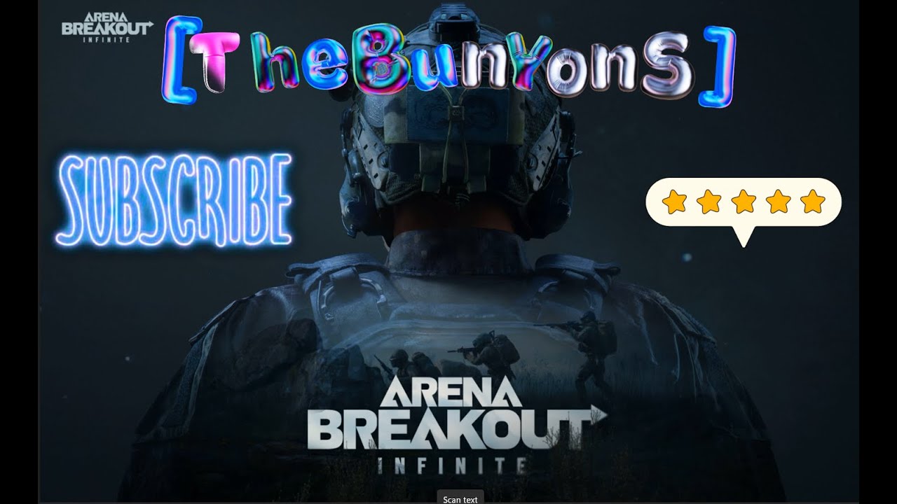 🔴Live | ARENA BREAKOUT |  #BunyonNation