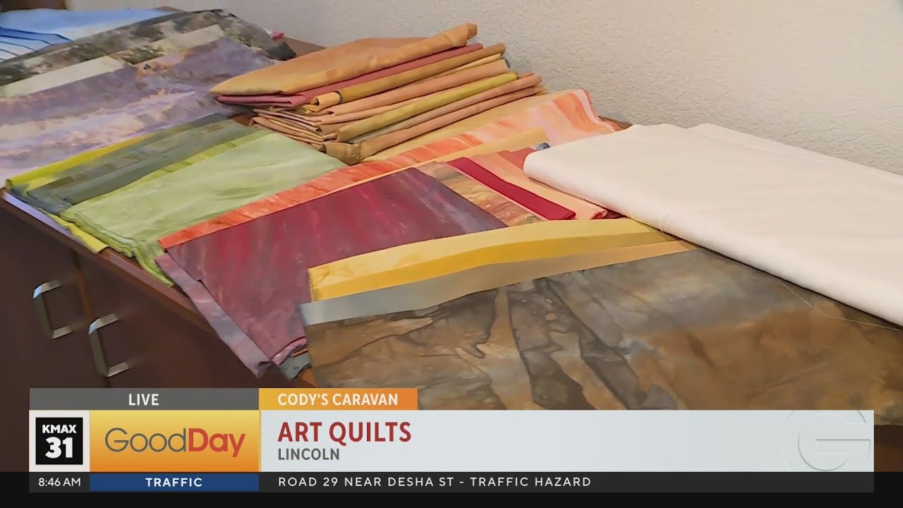 Cody's Caravan - amazing art quilts!