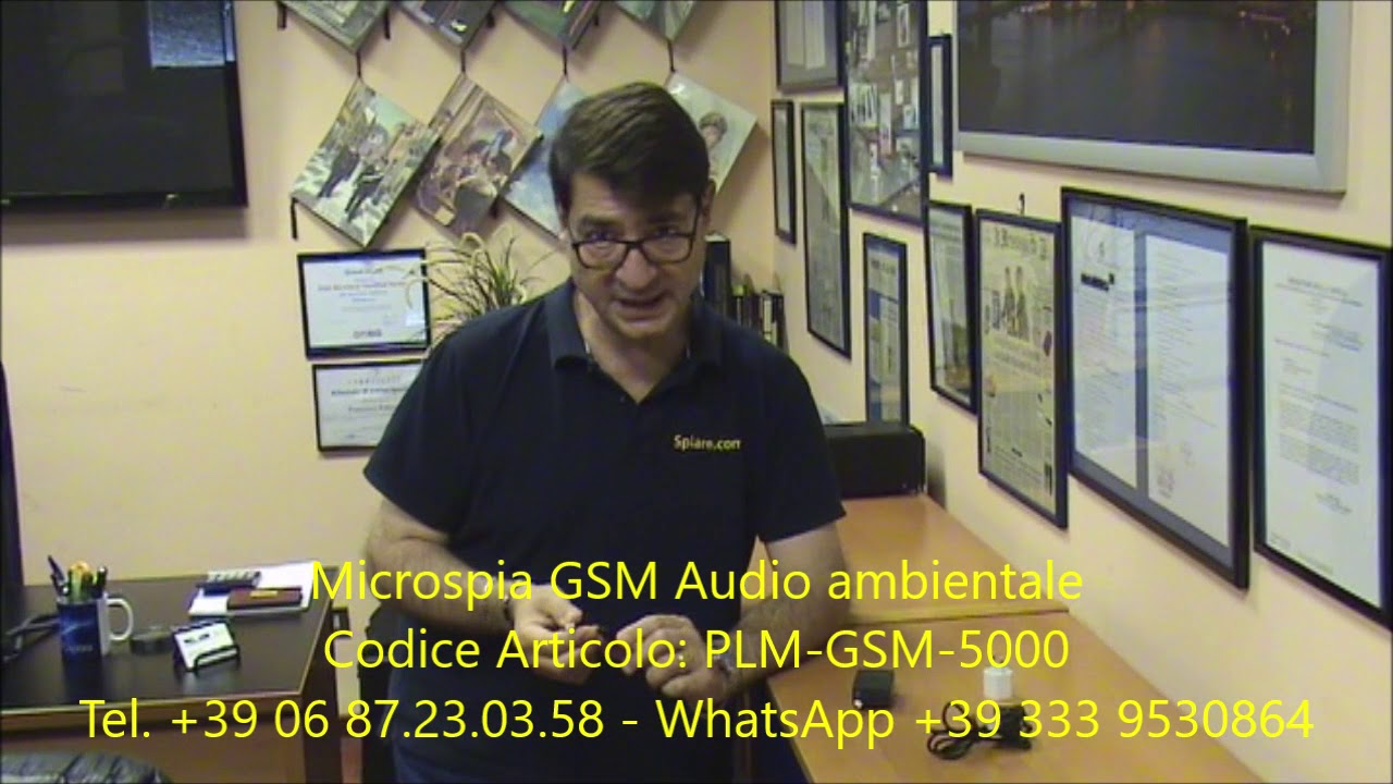 microspia gsm audio ambientale batteria lunga durata